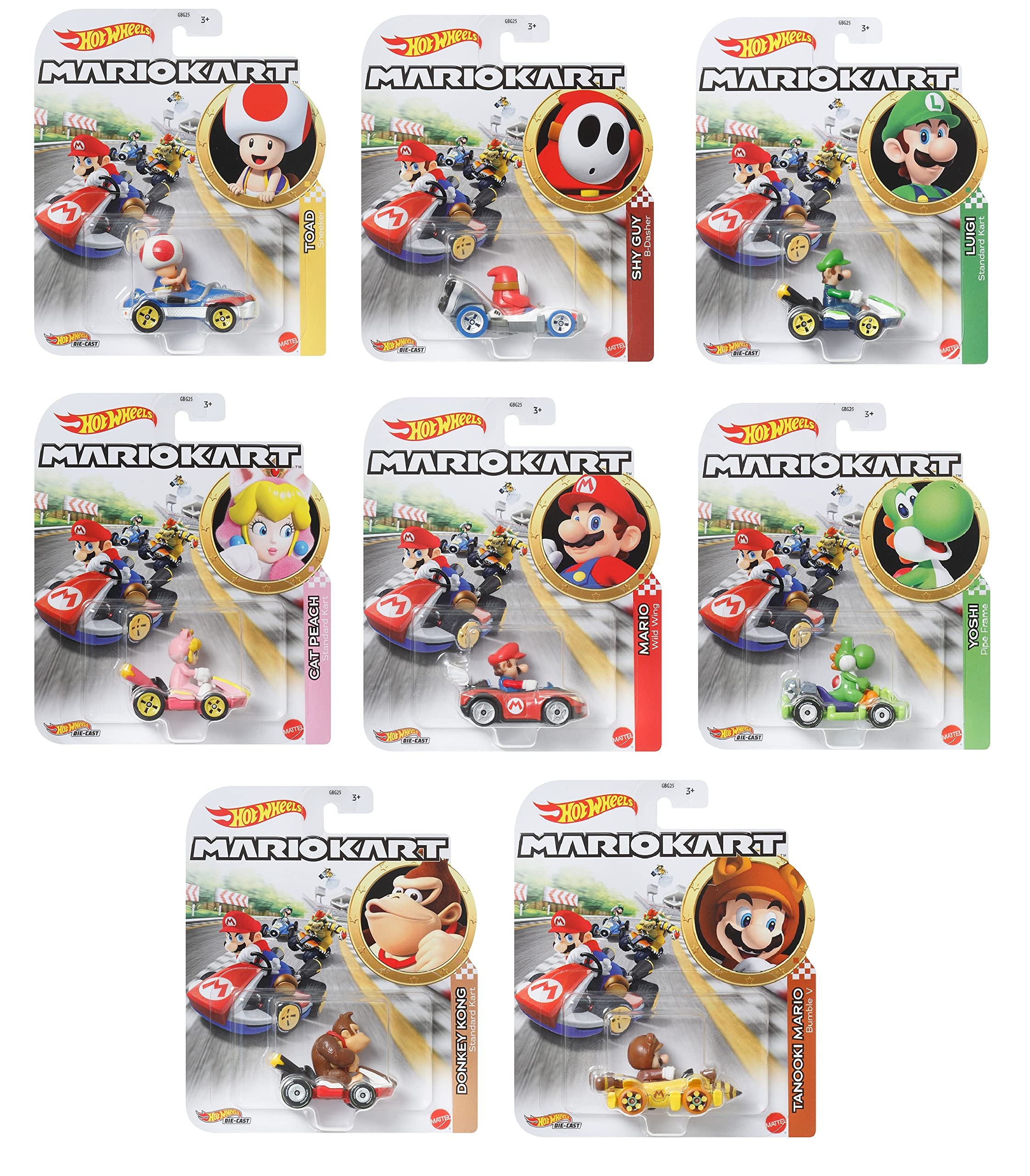 Amazon | ホットウィール(Hot Wheels) マリオカート アソート