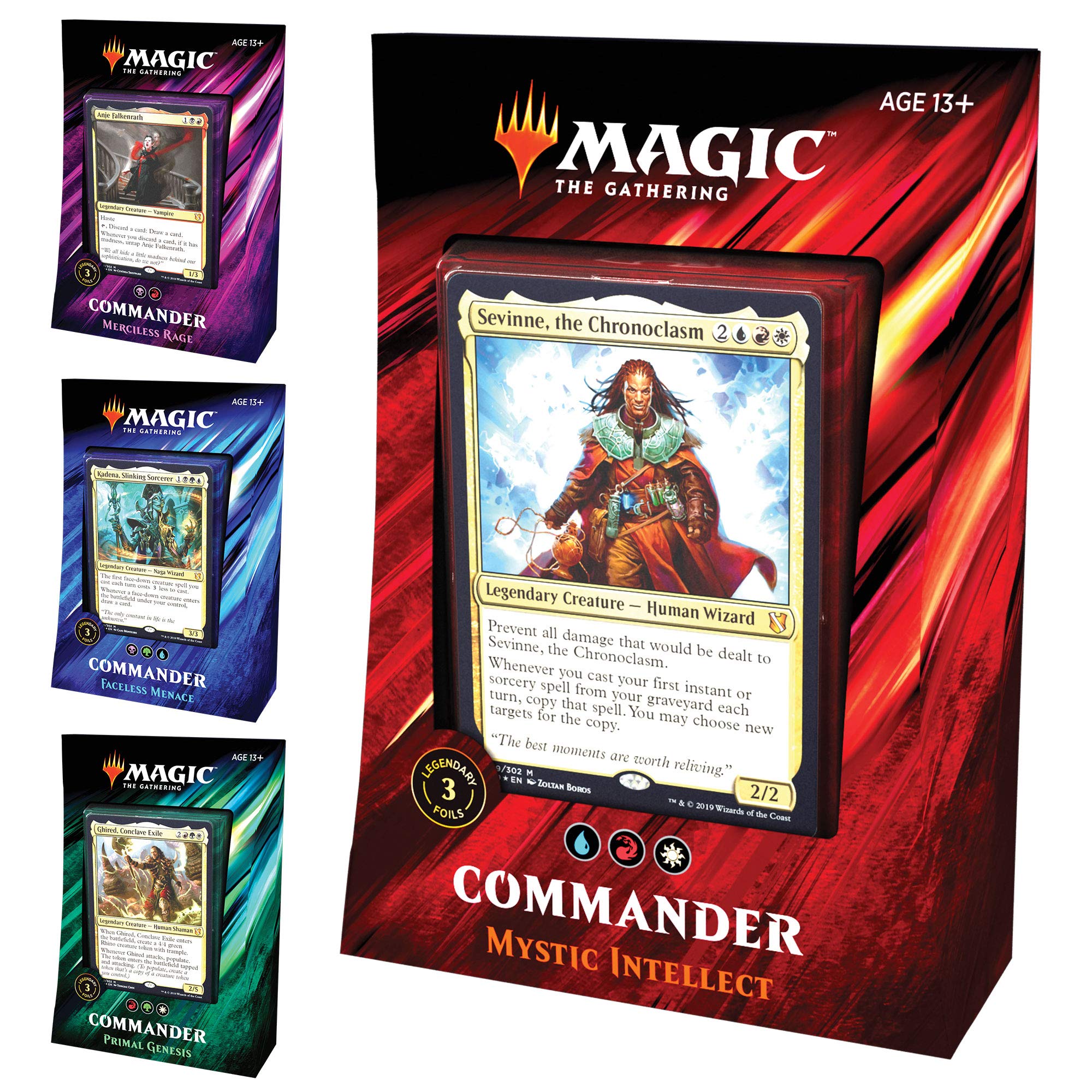Amazon.com: Magic: The Gathering Commander 2019 Decks | All 4