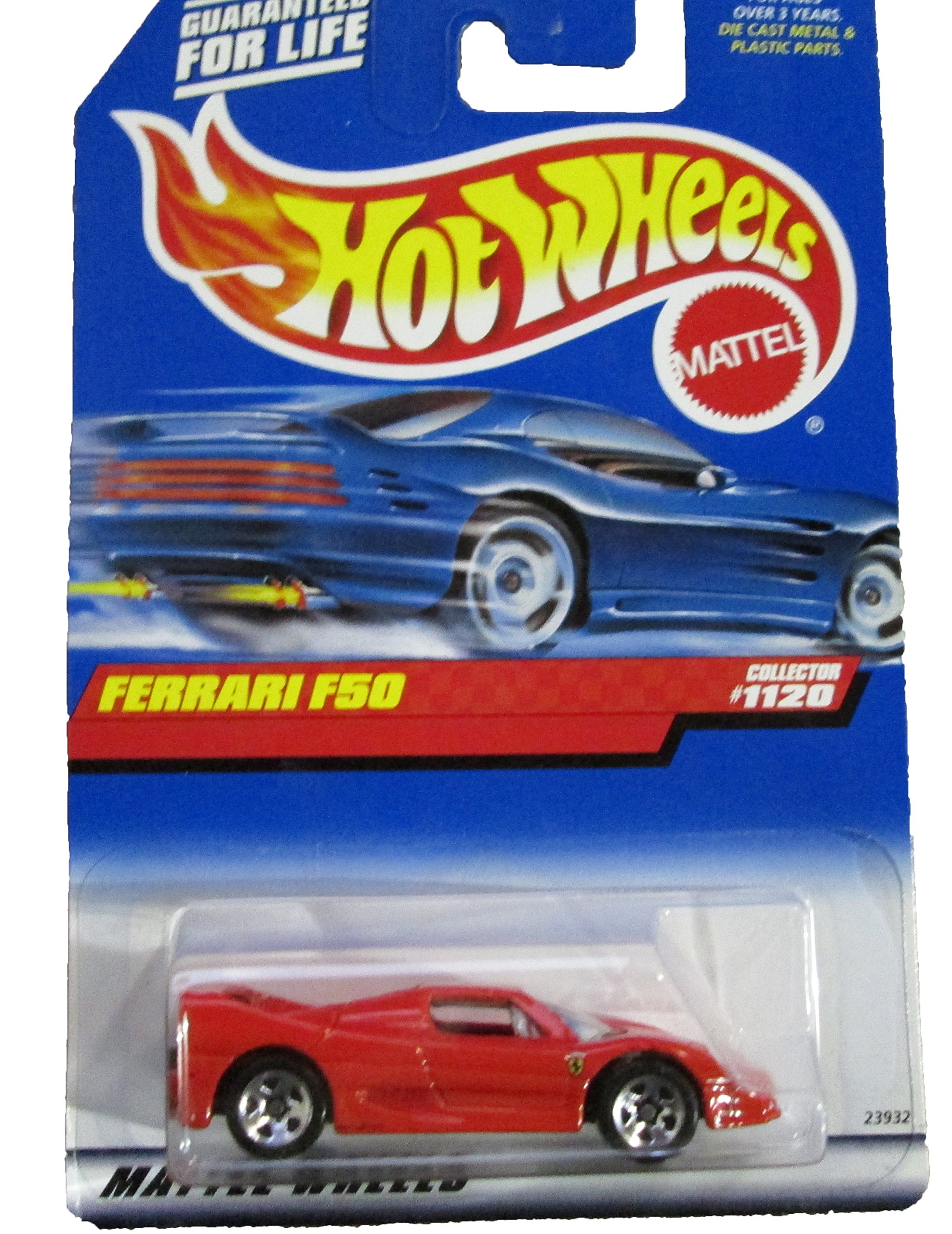 Amazon.com: Hot Wheels Ferrari F50 1999 1:64 Scale Red Ferrari F50
