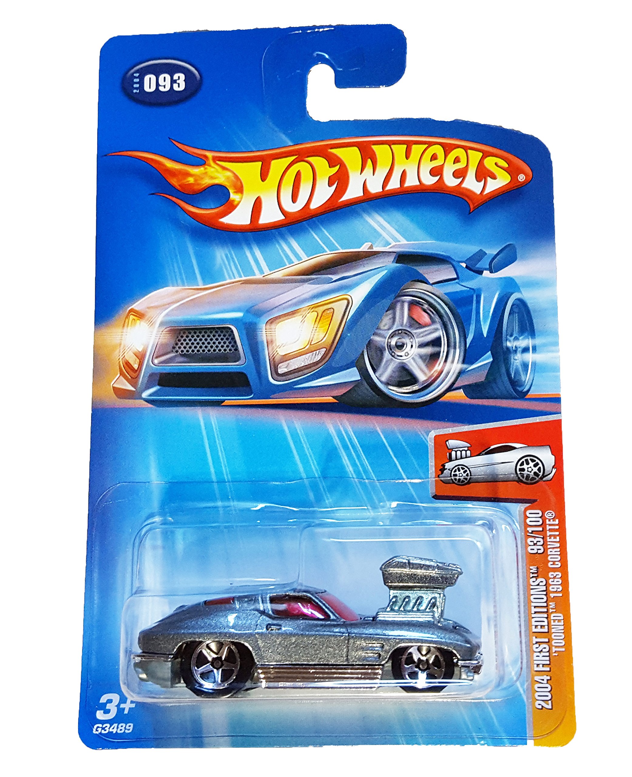 Amazon.com: Hot Wheels 2004 First Editions -#93 Tooned 1963