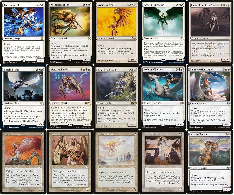 Amazon.com: Angel Commander Deck - Custom Built - Elite - MTG