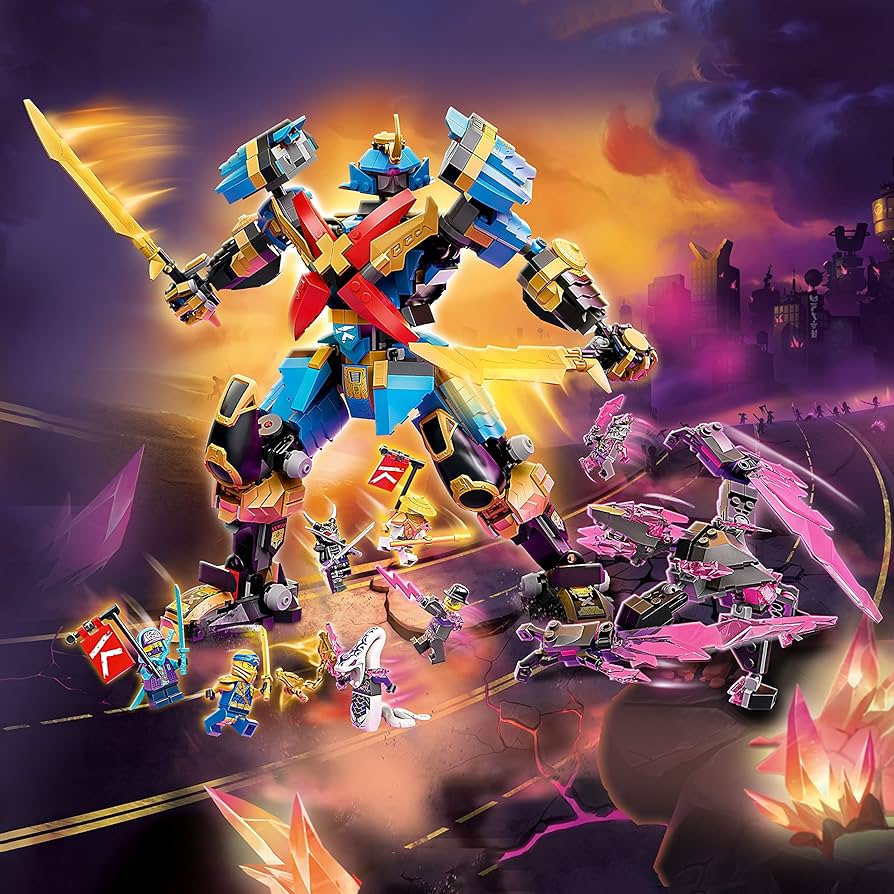 LEGO NINJAGO Nya's Samurai X MECH Action Figure, 71775 Robot Ninja