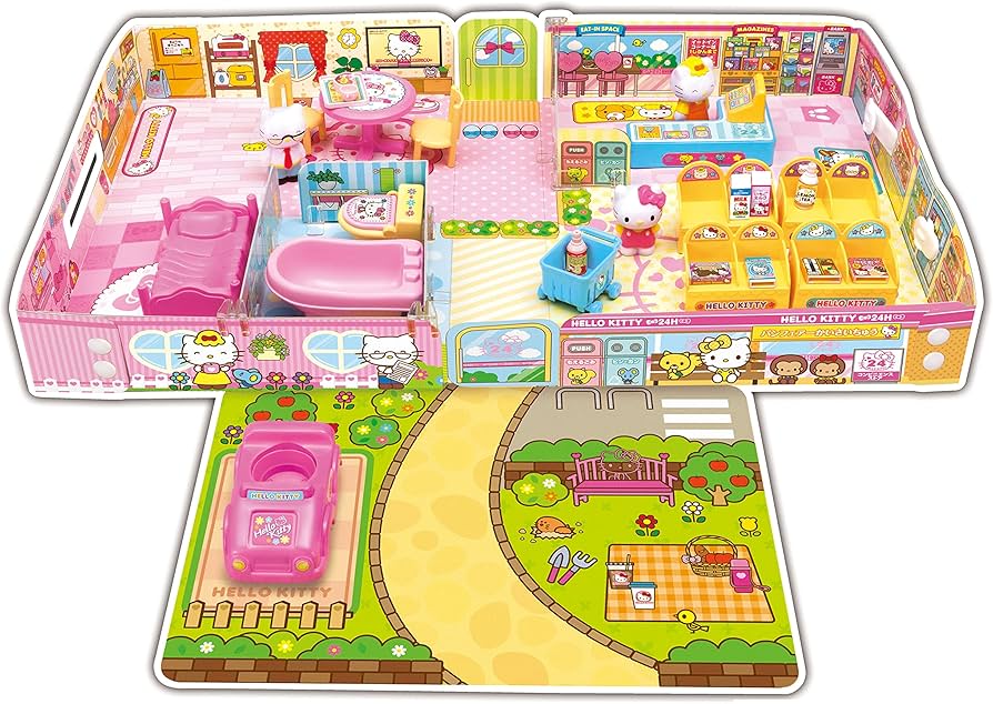 Amazon.co.jp: アガツマ(AGATSUMA) パッとひろがる! ハローキティの