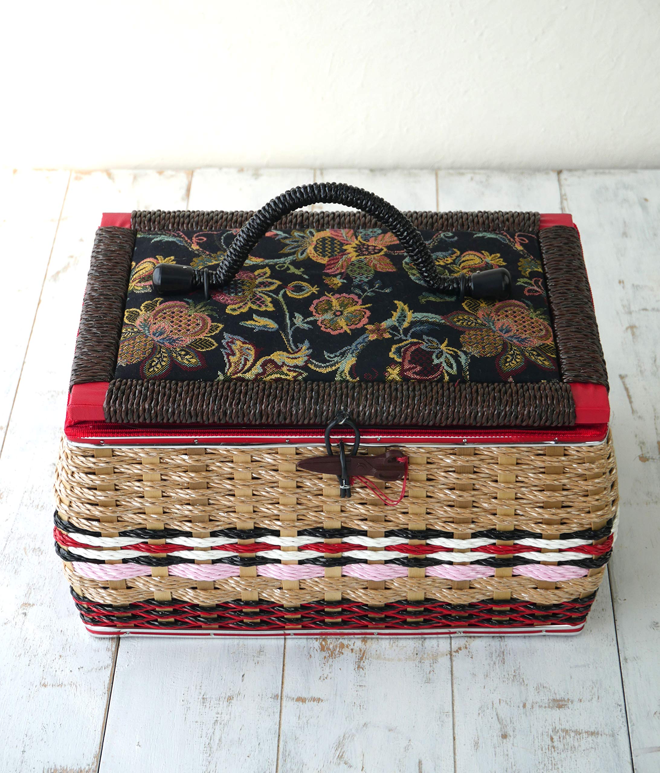 Amazon | 国産ソーイングバスケットはさみ型留めセット【針箱屋