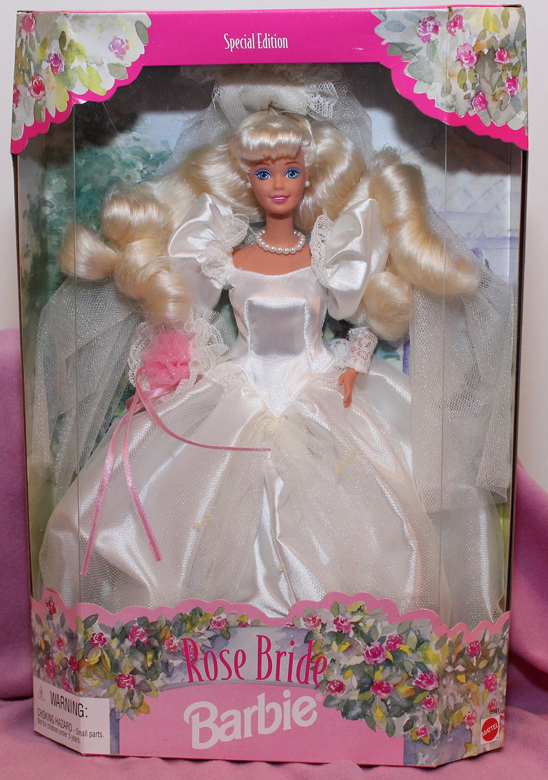 Amazon.com: Barbie Rose Bride Doll - Special Edition : Toys & Games