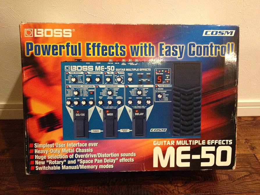 Amazon.co.jp: BOSS ME-50 Guitar Multi Effector : Musical Instruments