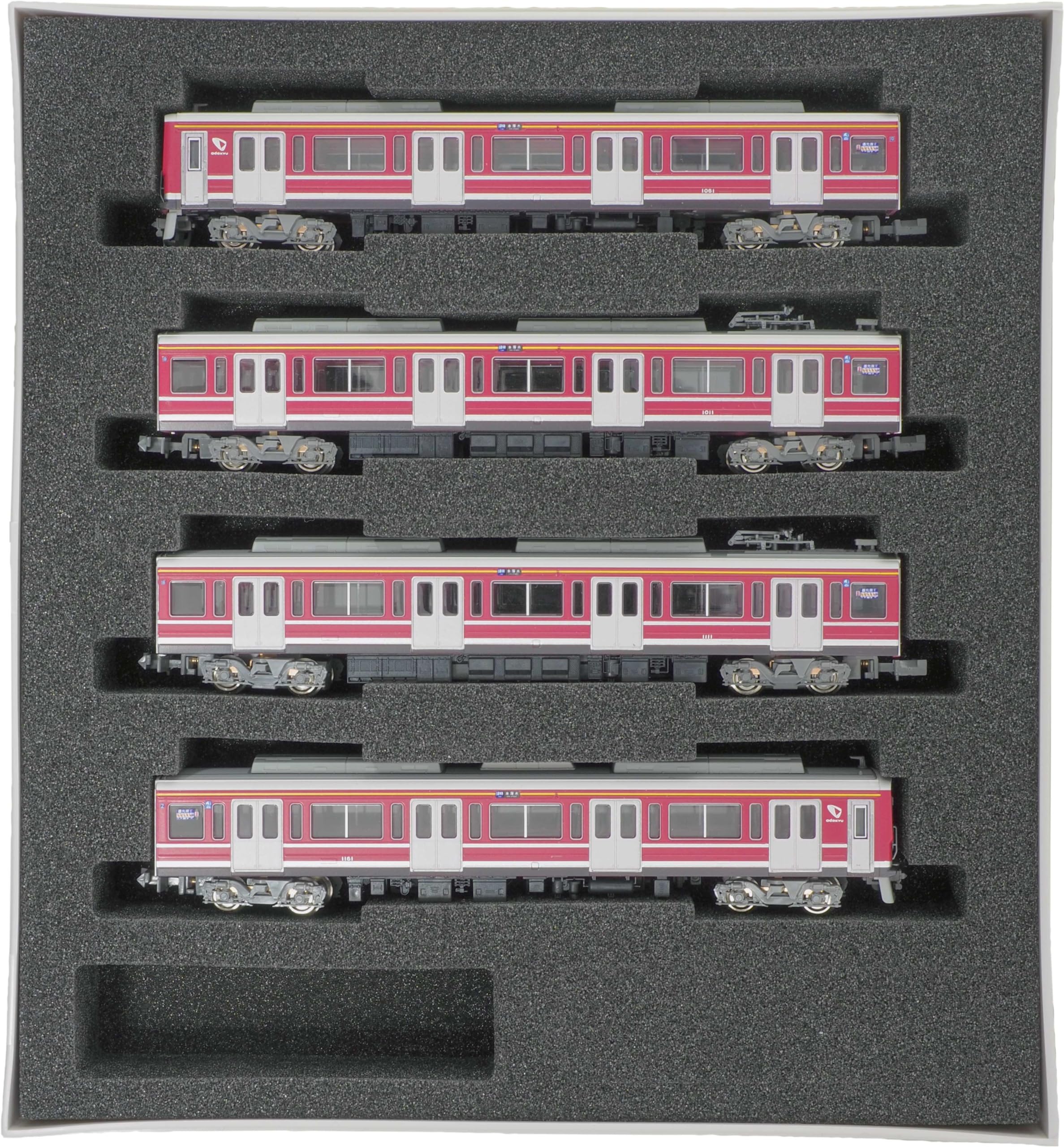 Amazon | グリーンマックス Nゲージ 小田急1000形 (赤・車番選択式)4両