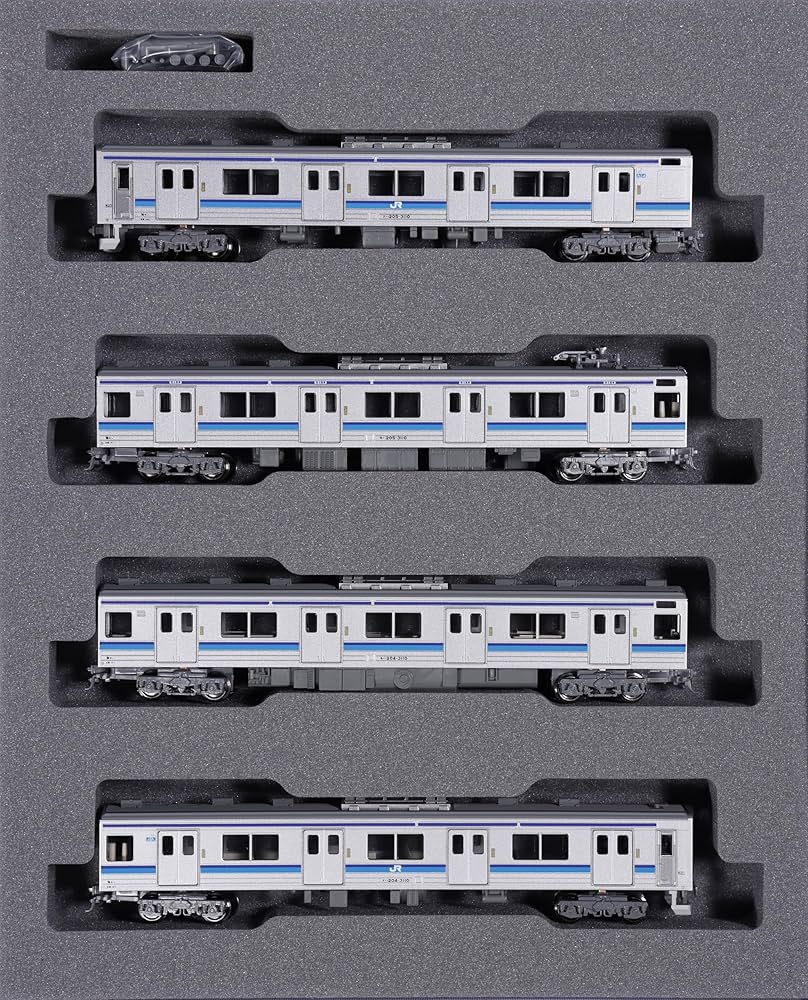 Amazon | KATO Nゲージ 205系3100番台 仙石線色 (1パンタ編成) 4両