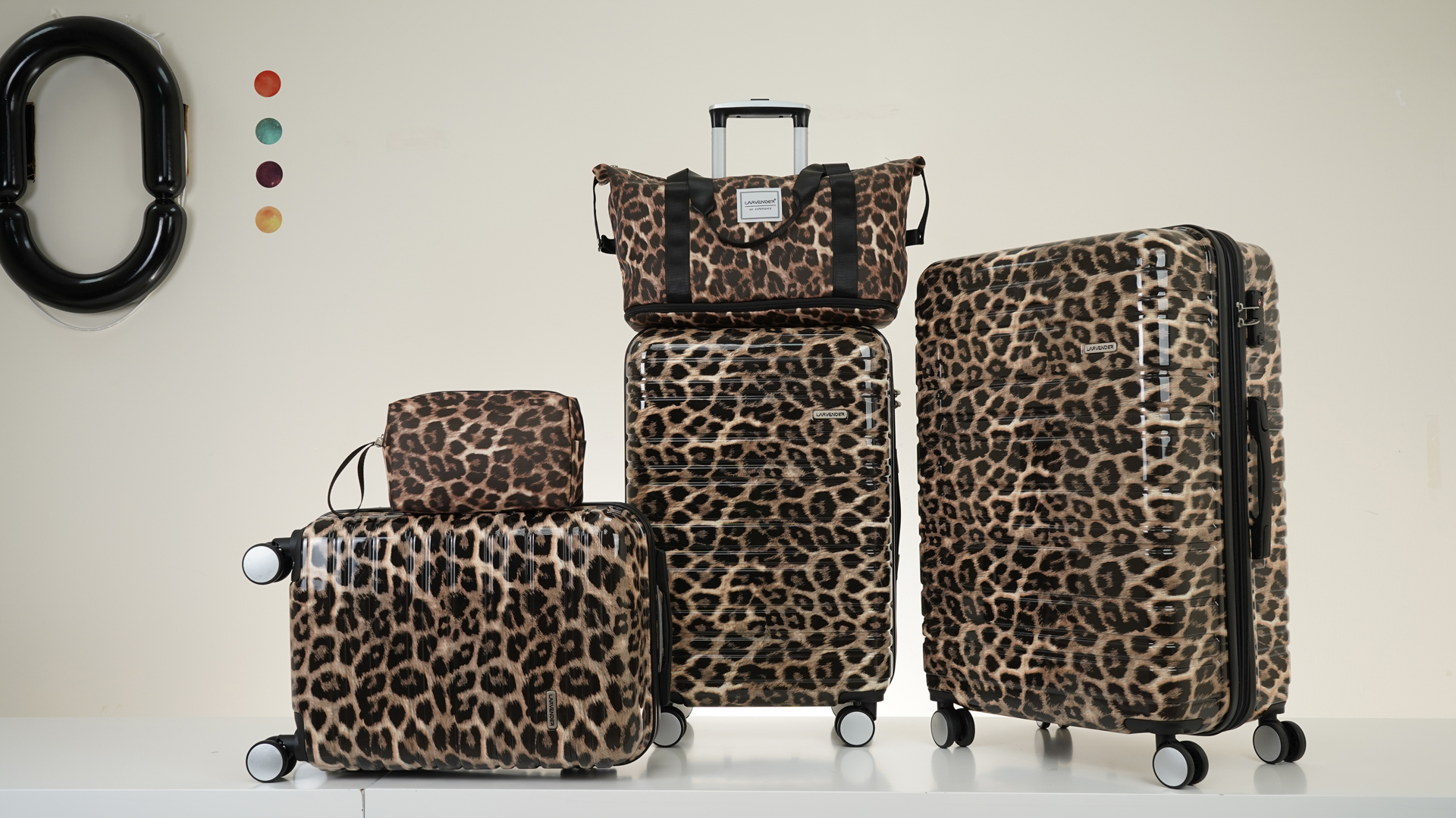 Amazon.com | LARVENDER Luggage Sets 6 Piece, Expandable Luggage