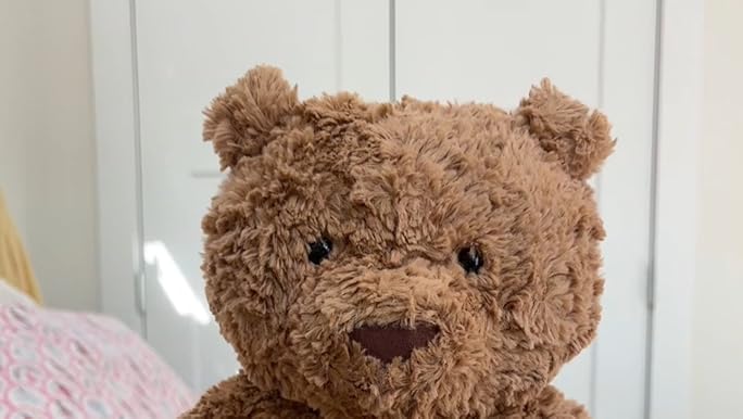 Amazon.com: Jellycat Bartholomew Bear Stuffed Animal, Huge 16.5