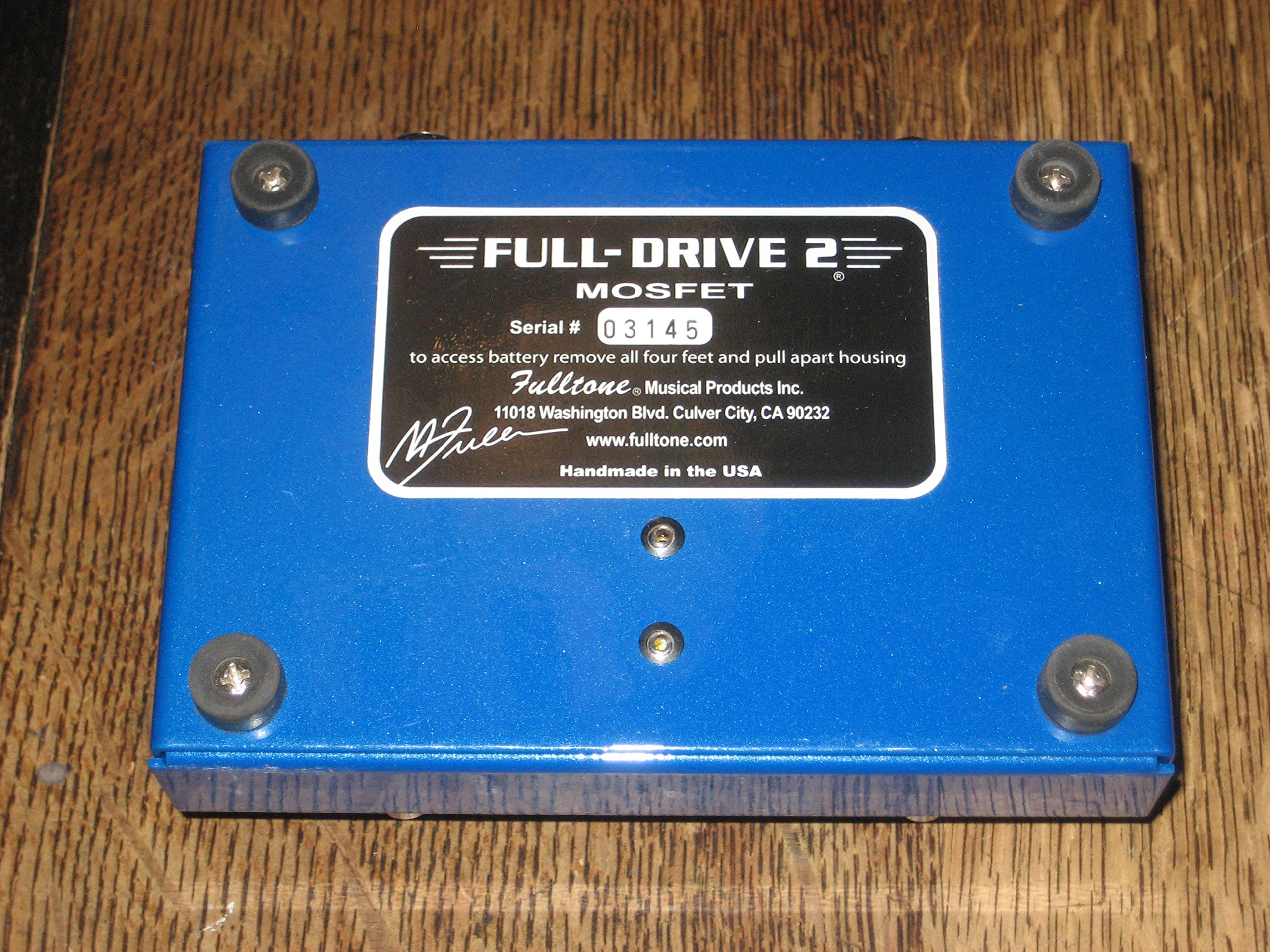 Amazon | Fulltone Full-Drive 2 (MOSFET) Fullldrive 『並行輸入品