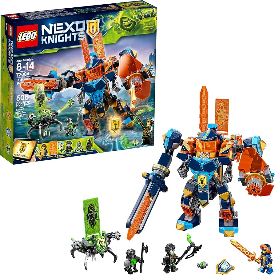 Amazon.com: LEGO NEXO KNIGHTS Tech Wizard Showdown 72004 Building