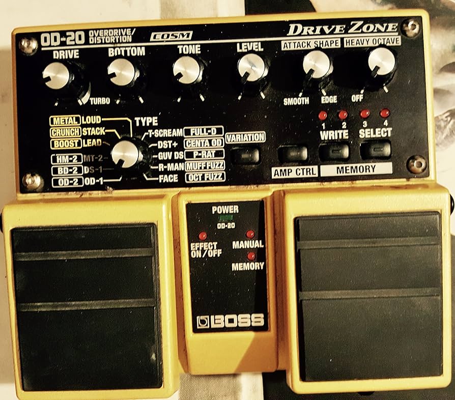 Amazon | Roland OVERDRIVE DISTORTION OD-20 | ディストーション