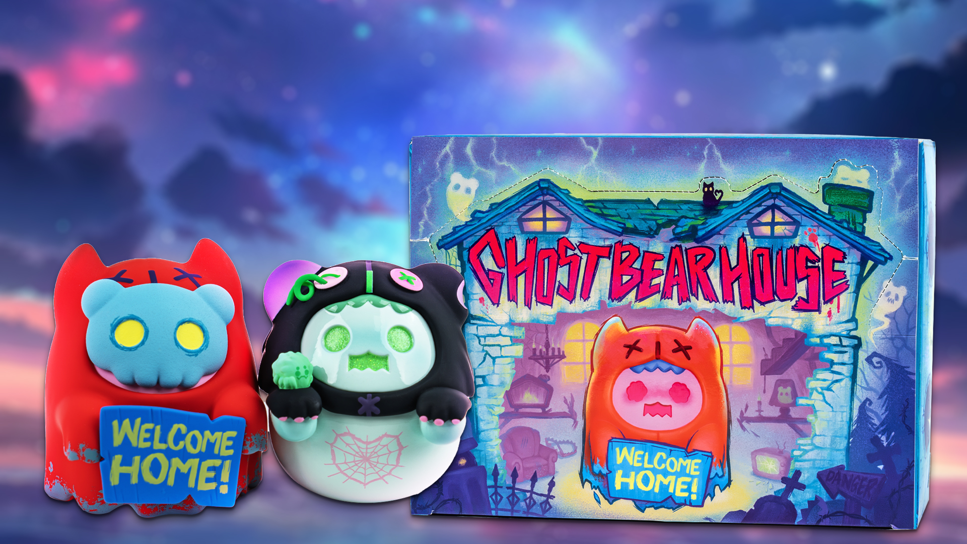 Amazon.com: BEEMAI Ghost Bear House Series 1PC Random Design Cute