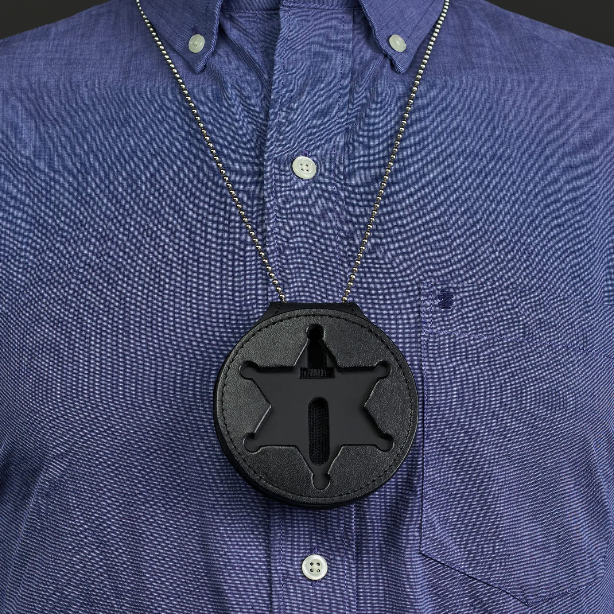 Amazon | パーフェクトフィット 保安官スターバッジホルダー ベルト