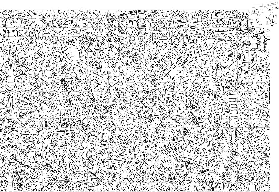 Amazon.co.jp: キース・ヘリング パズル 500ピース : おもちゃ