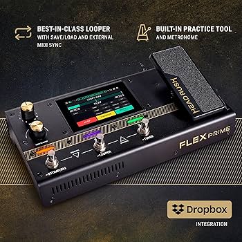Amazon.com: HeadRush Flex Prime - Guitar and Bass Multi Effects