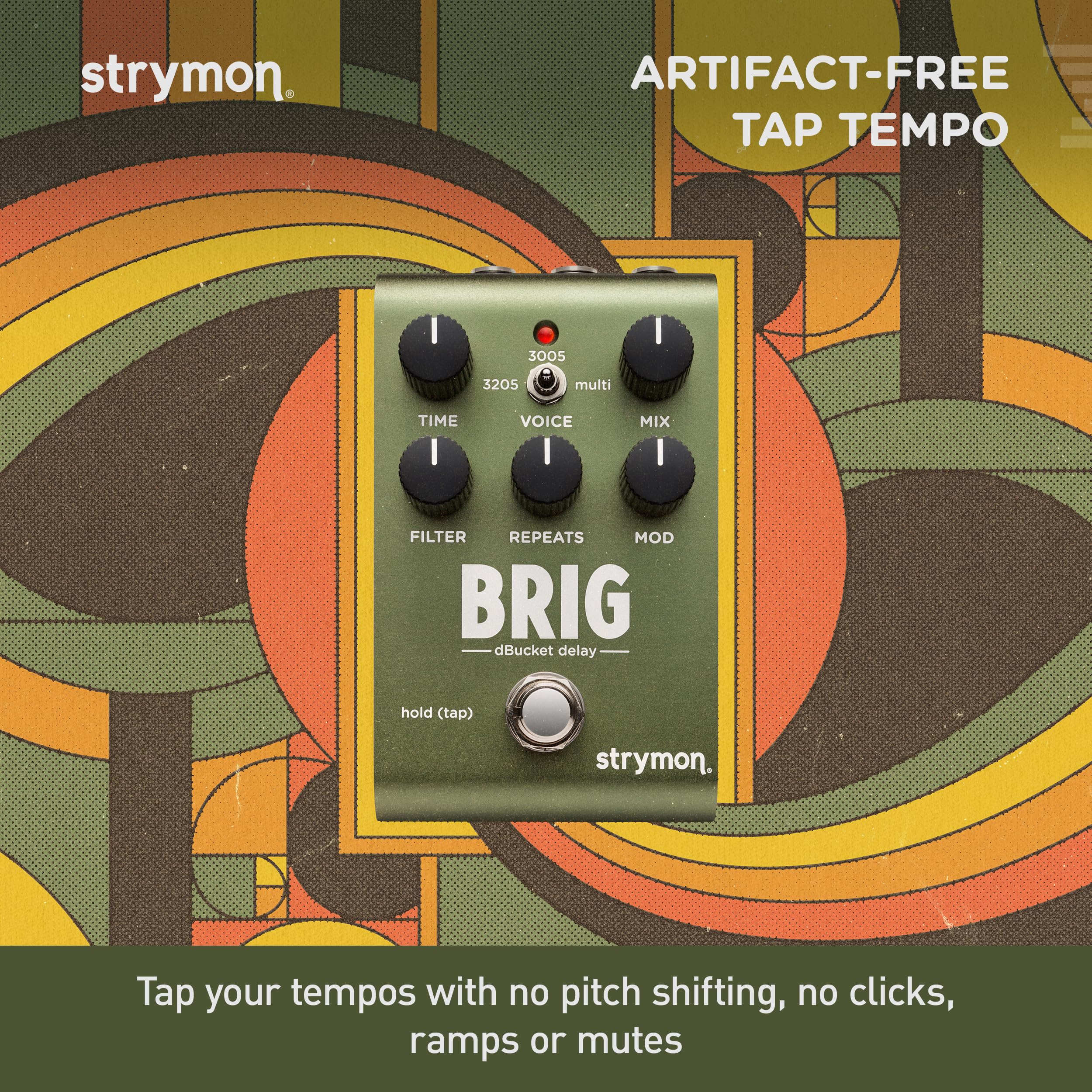 Amazon | Strymon/BRIG ブリッグ ディレイ ストライモン | ディレイ