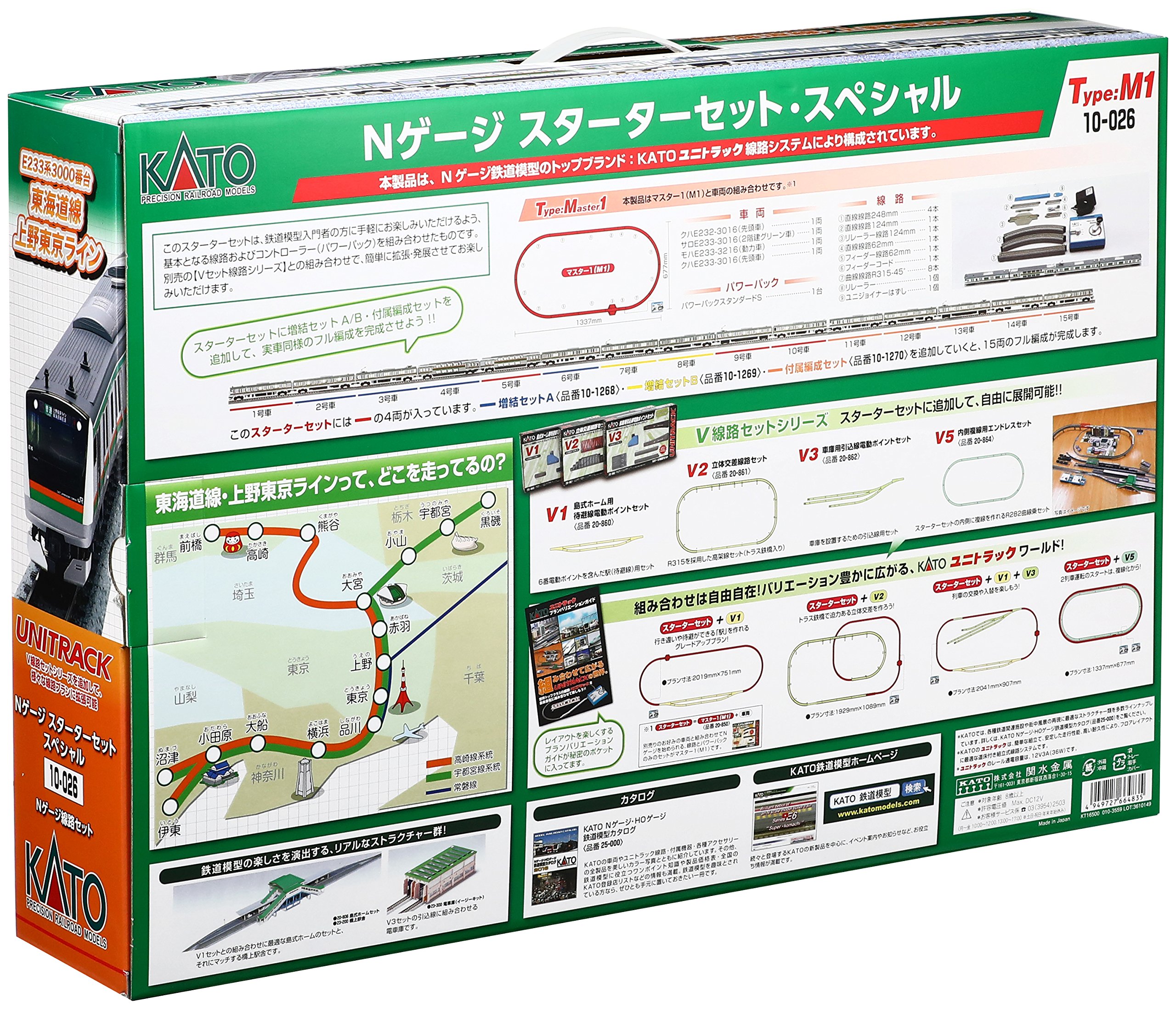 Amazon | KATO Nゲージ スターターセットスペシャル E233系 上野東京