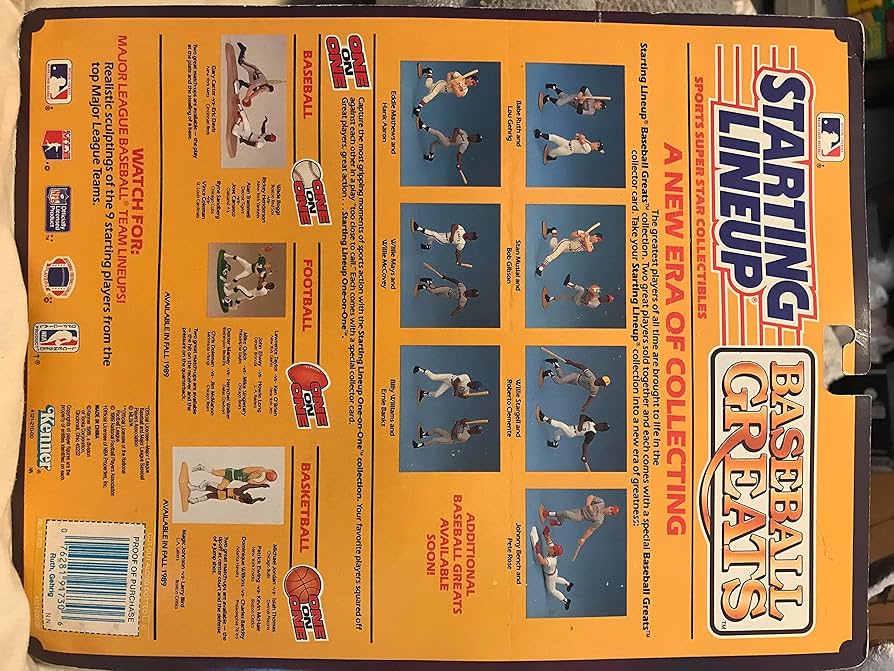 Starting Lineup Baseball Greats 永久欠番セット Starting Lineup