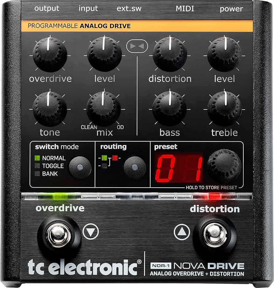 Amazon | t.c.electronic NDR-1 [Nova Drive] ギターエフェクター