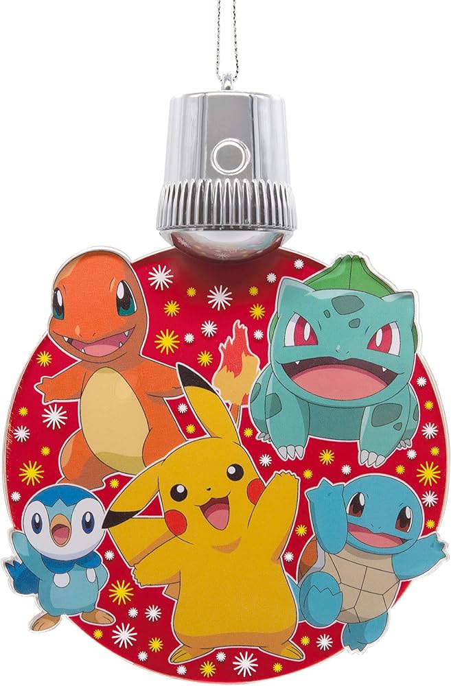 Amazon.co.jp: Hallmark ポケモンキャラクタークリスマスオーナメント