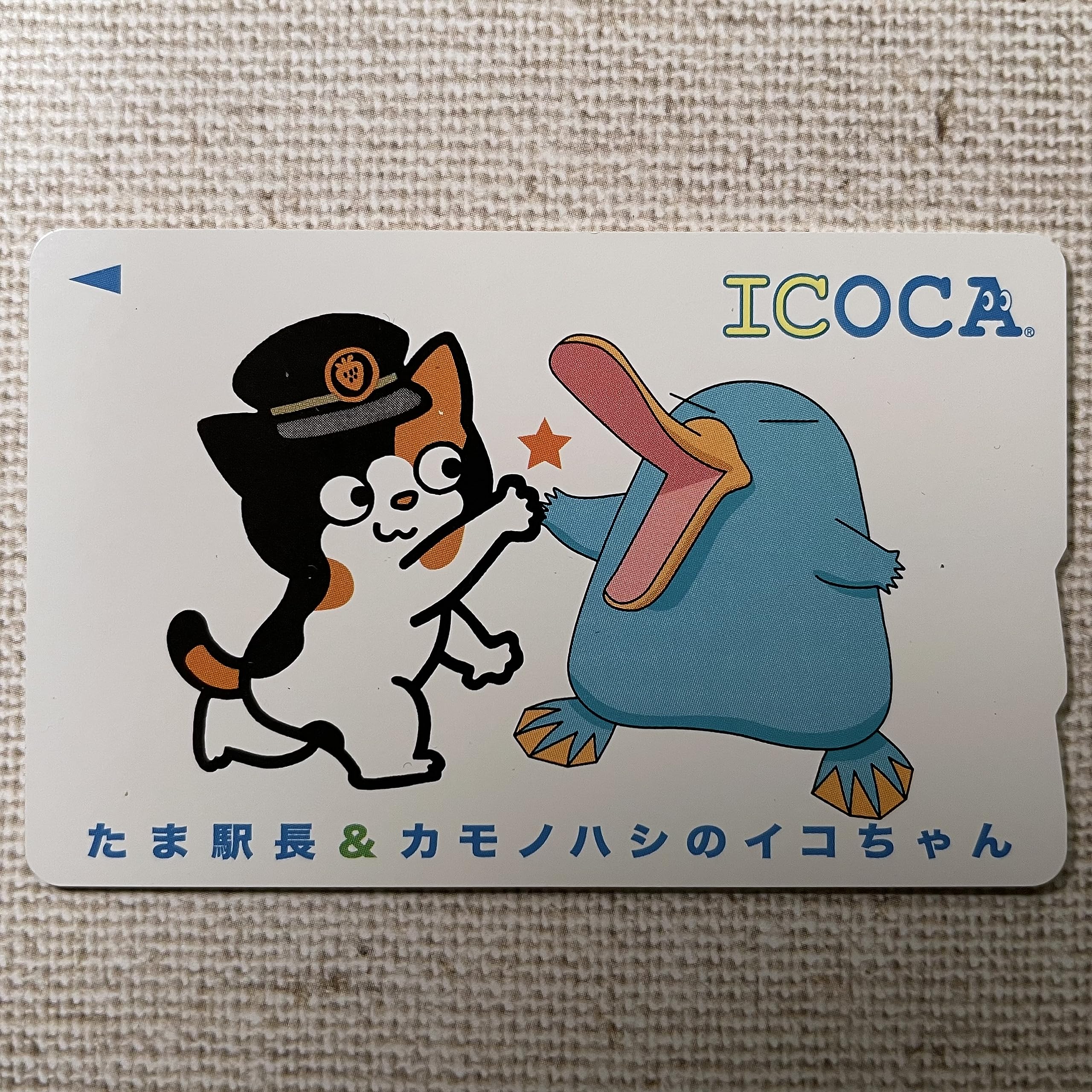 Amazon.co.jp: 使用可能 たま駅長＆カモノハシのイコちゃん ICOCA 記念