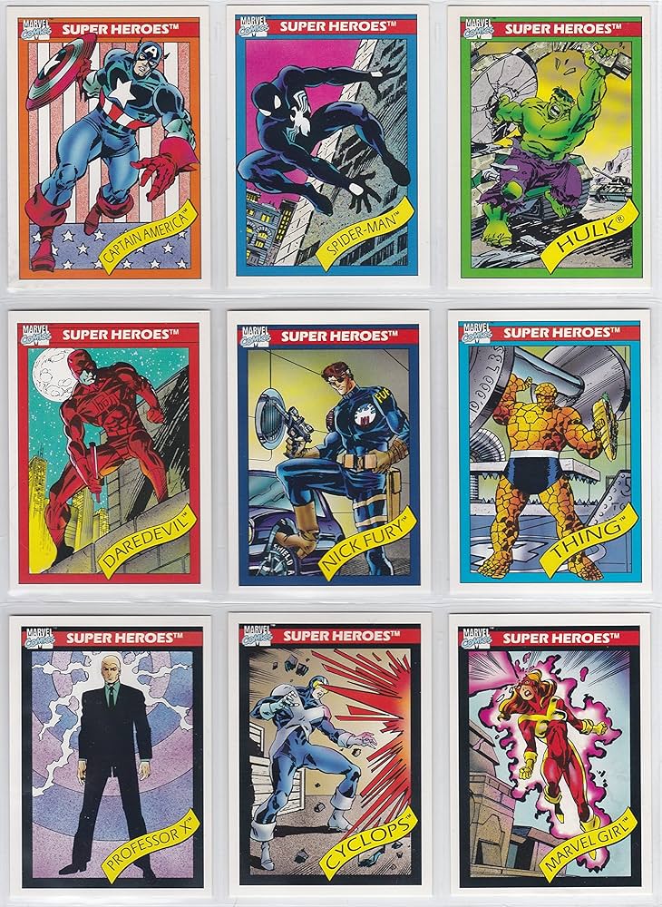 Amazon.com: Impel 1990 Marvel Universe Series I Base Set of 162