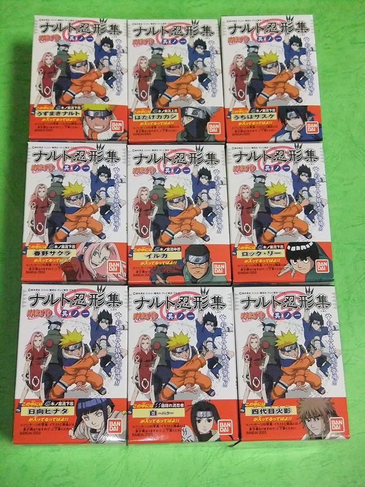 Amazon.co.jp: ナルト忍形集 其ノ一 全9種 フルコンプセット