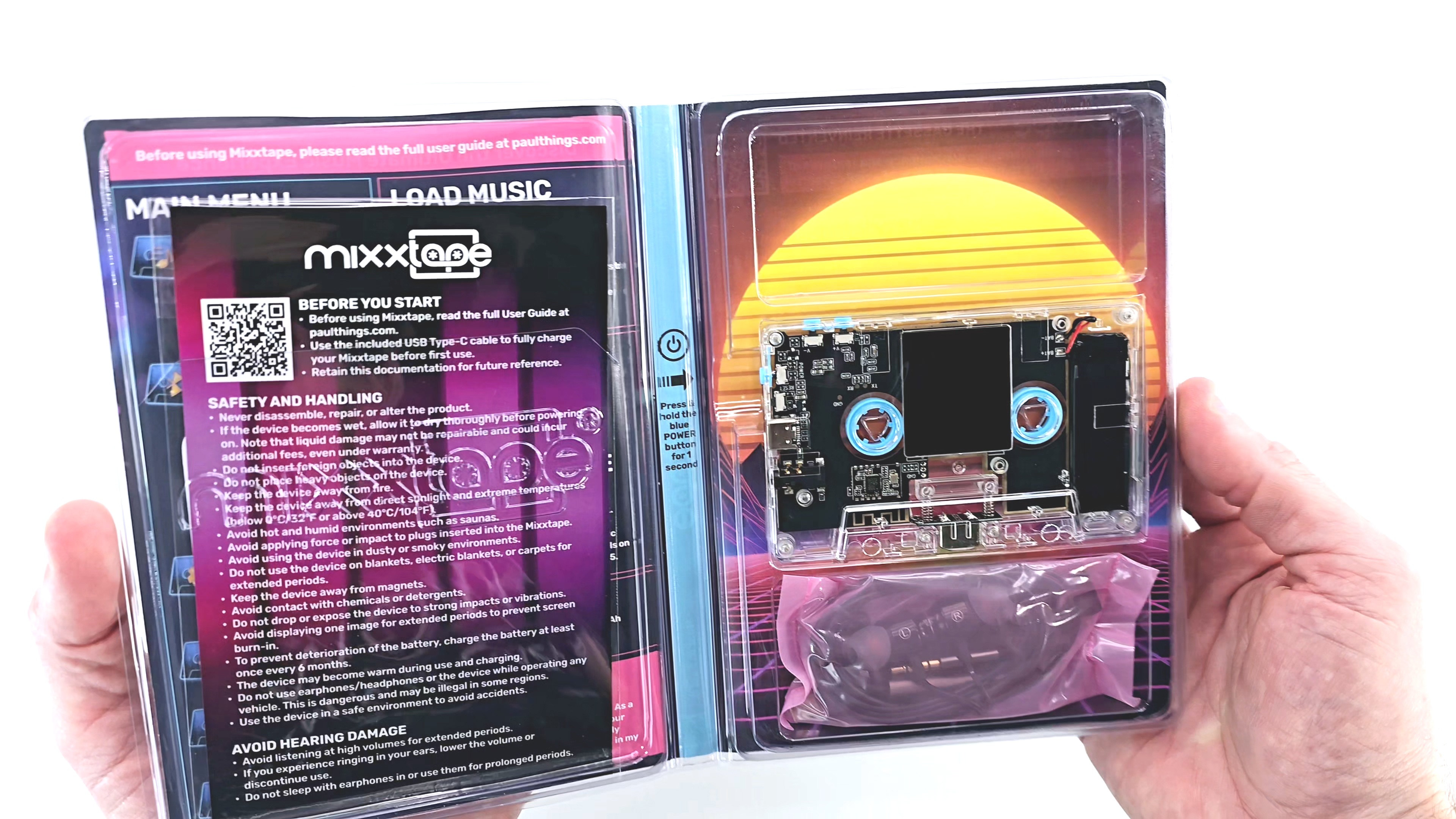 Amazon.com: Mixxtape Gen4 Cassette Hi-Res Bluetooth MP3 Music