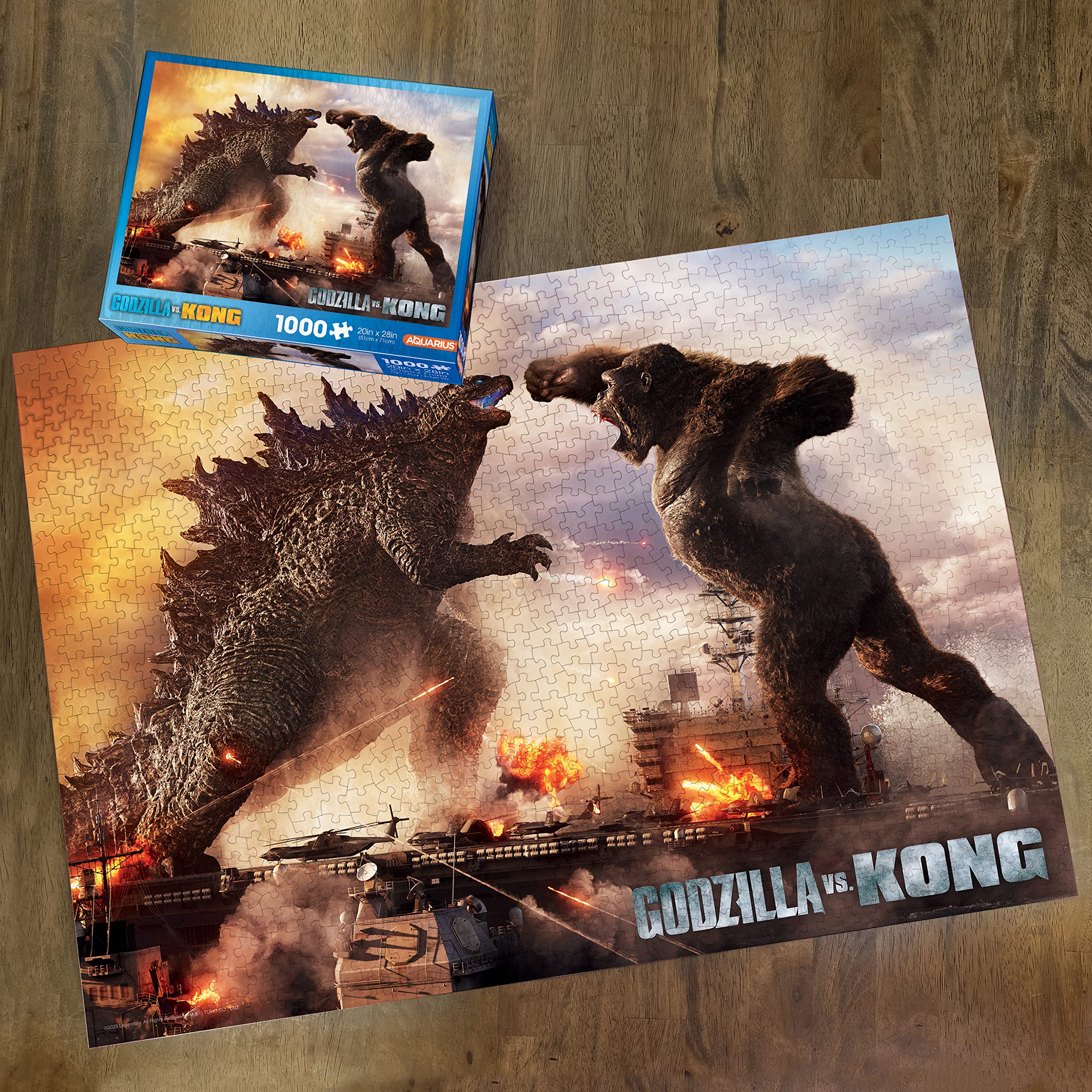 Amazon.co.jp: Godzilla vs Kong (ゴジラvsコング) 1000 Piece Jigsaw