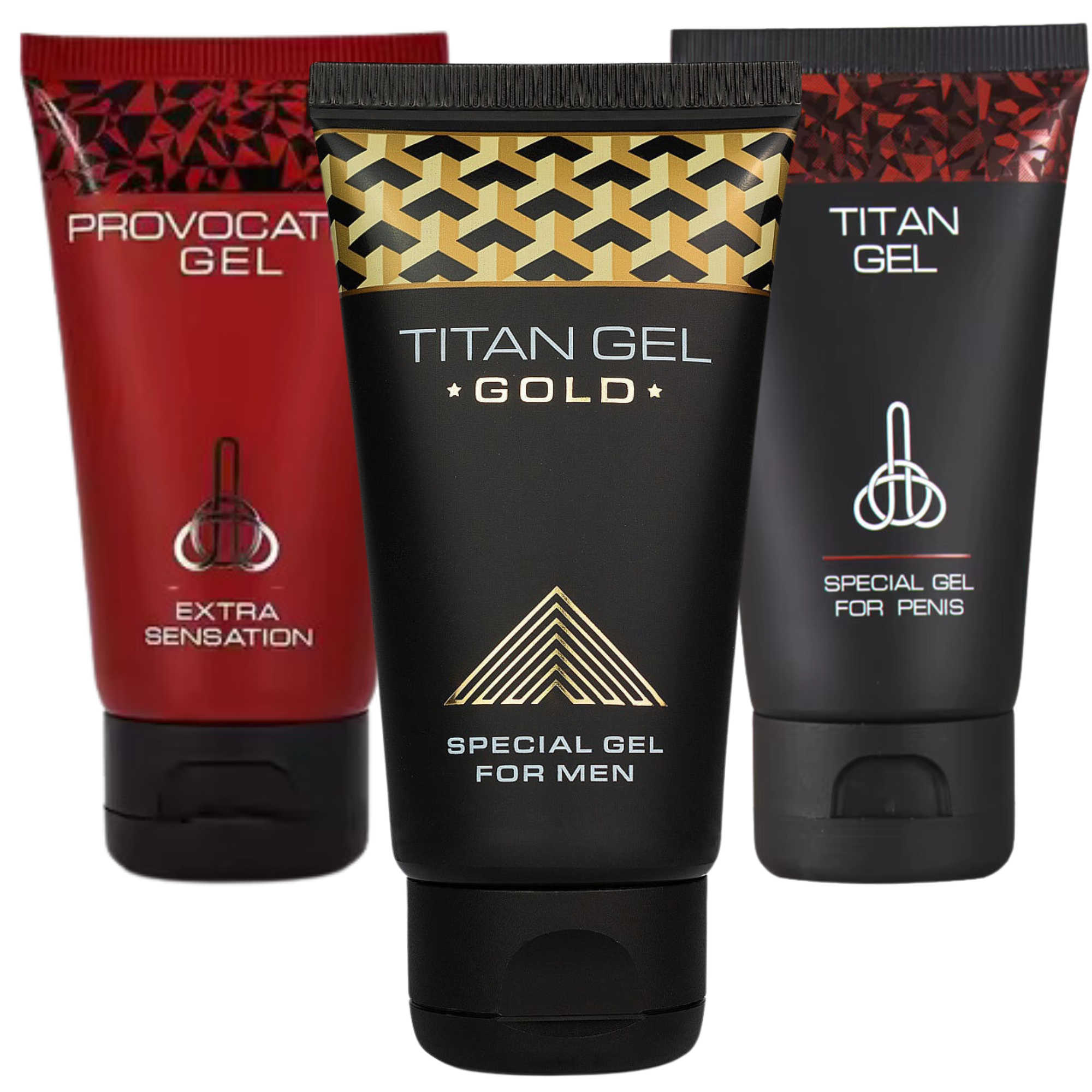 Amazon.com : Irvy 3in1 Titan Gel Gold + Provocative + Titan Gel
