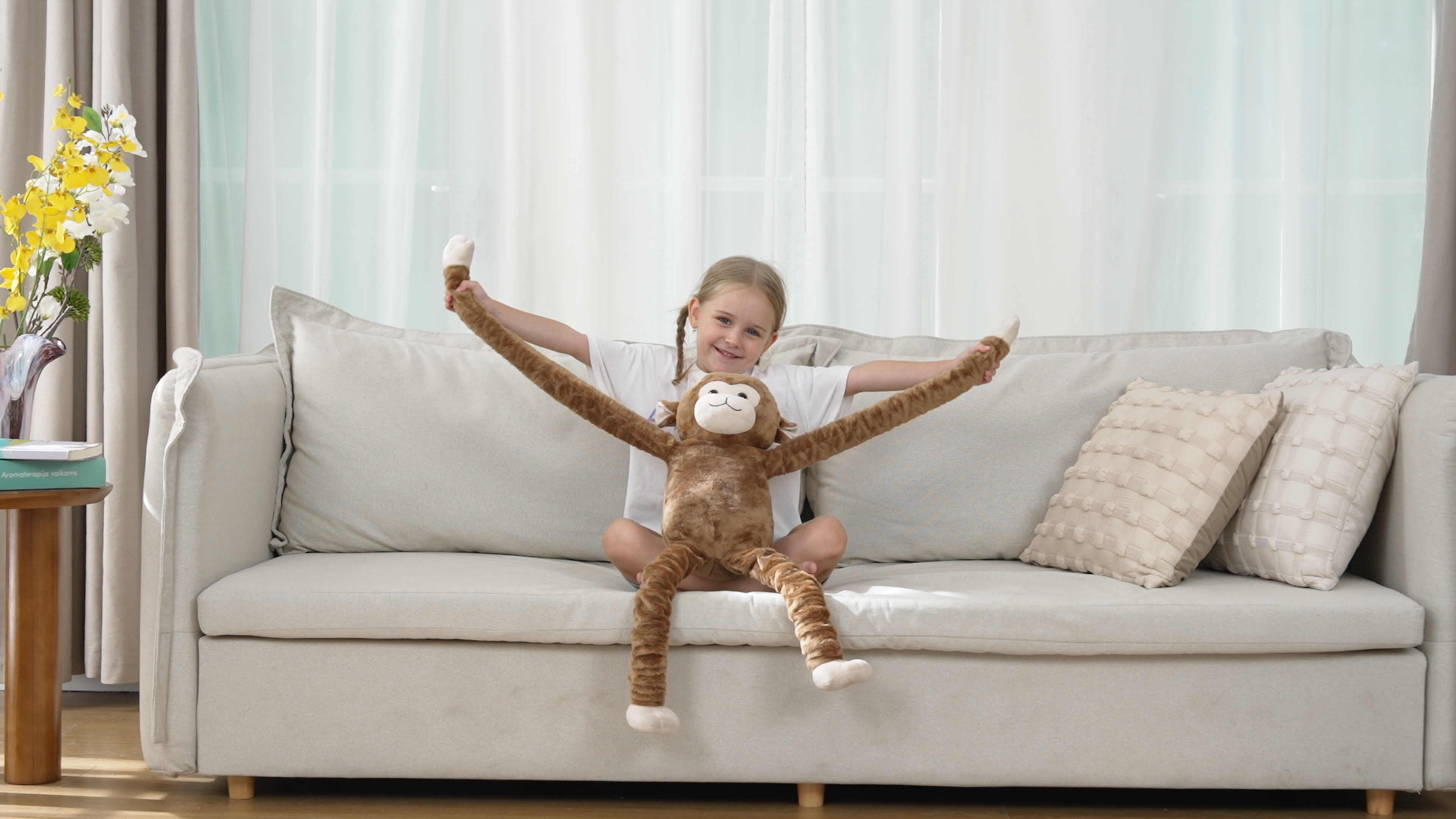 Amazon.com: MorisMos Big Monkey Stuffed Animal Plush Toy, 23.6