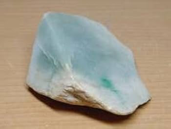 Amazon.co.jp: ◇青緑◇ 338g 翡翠 ヒスイ 翡翠原石 原石 鑑賞石 自然