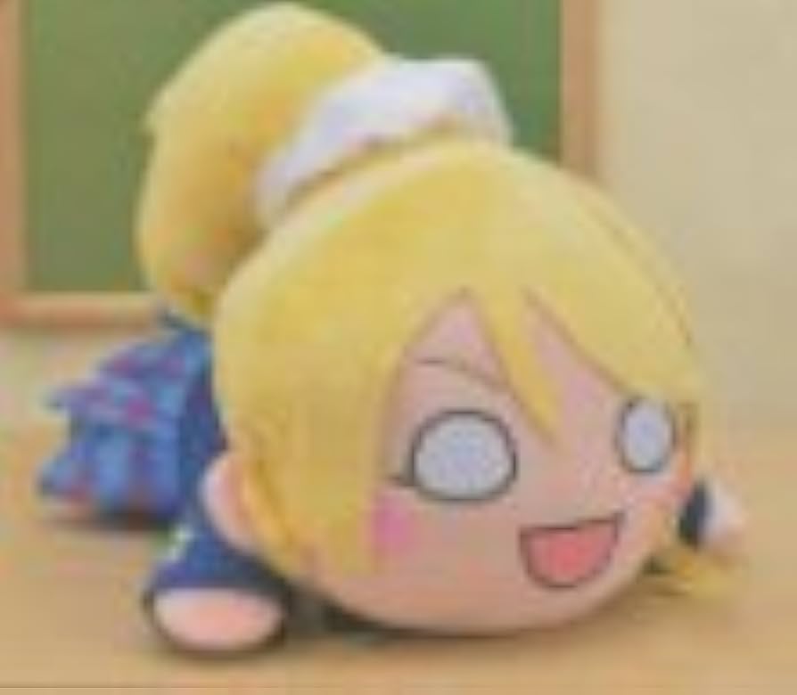 Amazon.co.jp: ラブライブ! ハイパージャンボ寝そべりぬいぐるみ 絢瀬