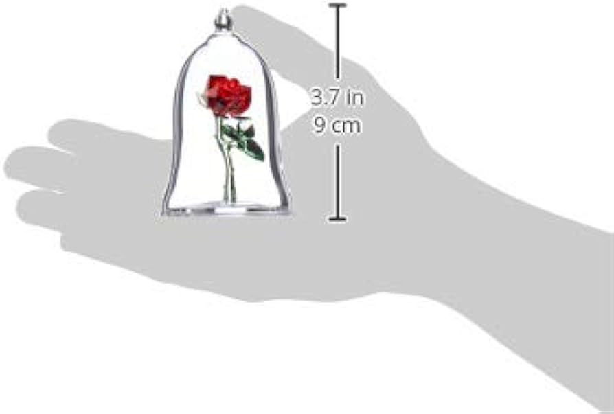 Amazon.co.jp: スワロフスキー(Swarovski) 魔法のバラ（美女と野獣