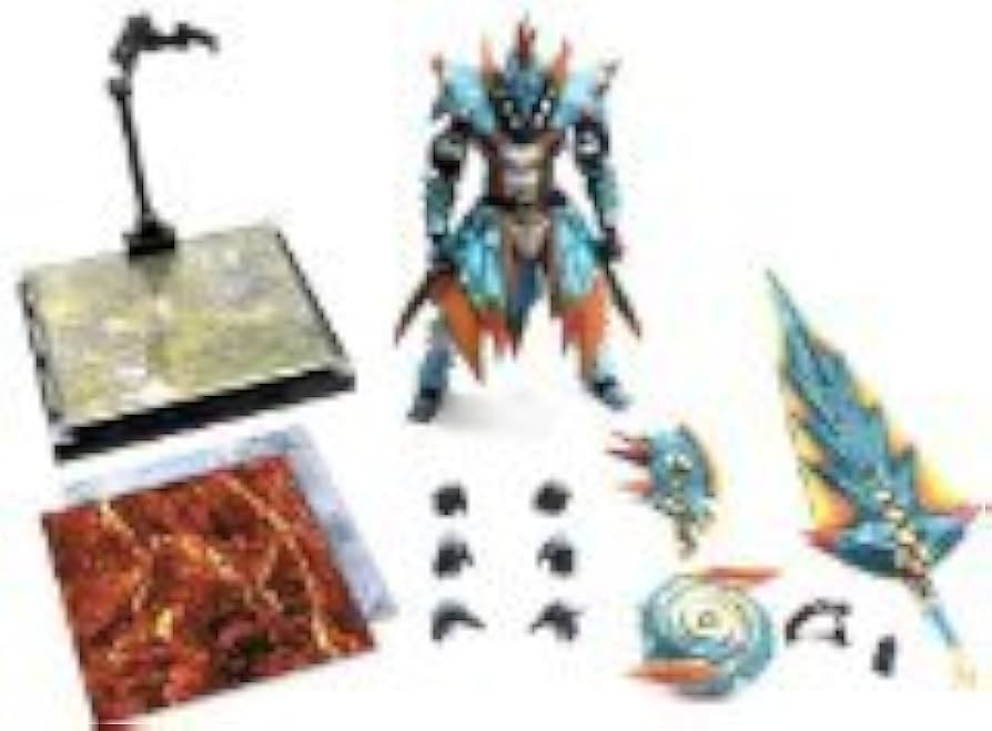 Amazon | フル可動アクションフィギュア ラギアシリーズ装備ハンター