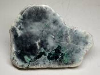 Amazon.co.jp: 黒緑 466g 翡翠 原石 ヒスイ 鉱物 鑑賞石 糸魚川 水石