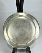 Amazon.co.jp: E26○金工○田中利広純銀打出し銘々皿純銀刻印有 茶道具