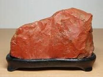 Amazon.co.jp: 佐渡産1.3kg 赤玉石 ジャスパー 赤石 錦石 原石 碧玉