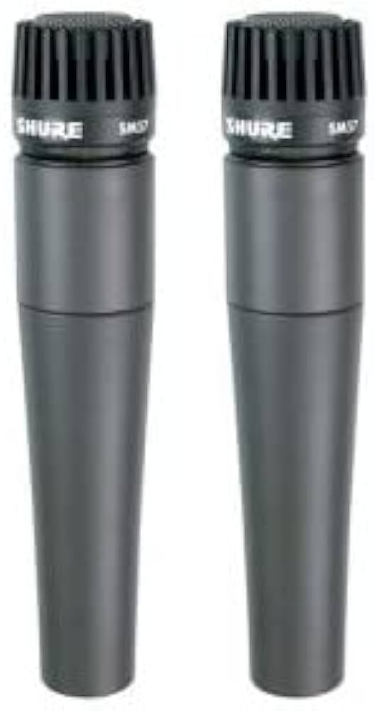 Amazon.co.jp: SHURE シュアー SM57-LCE ダイナミックマイク 2本セット