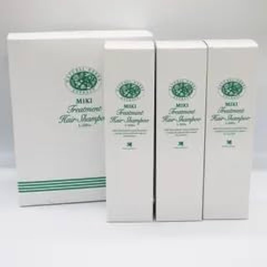 Amazon | ミキ トリートメント ヘアシャンプー L-2001a 300ml 3本入り