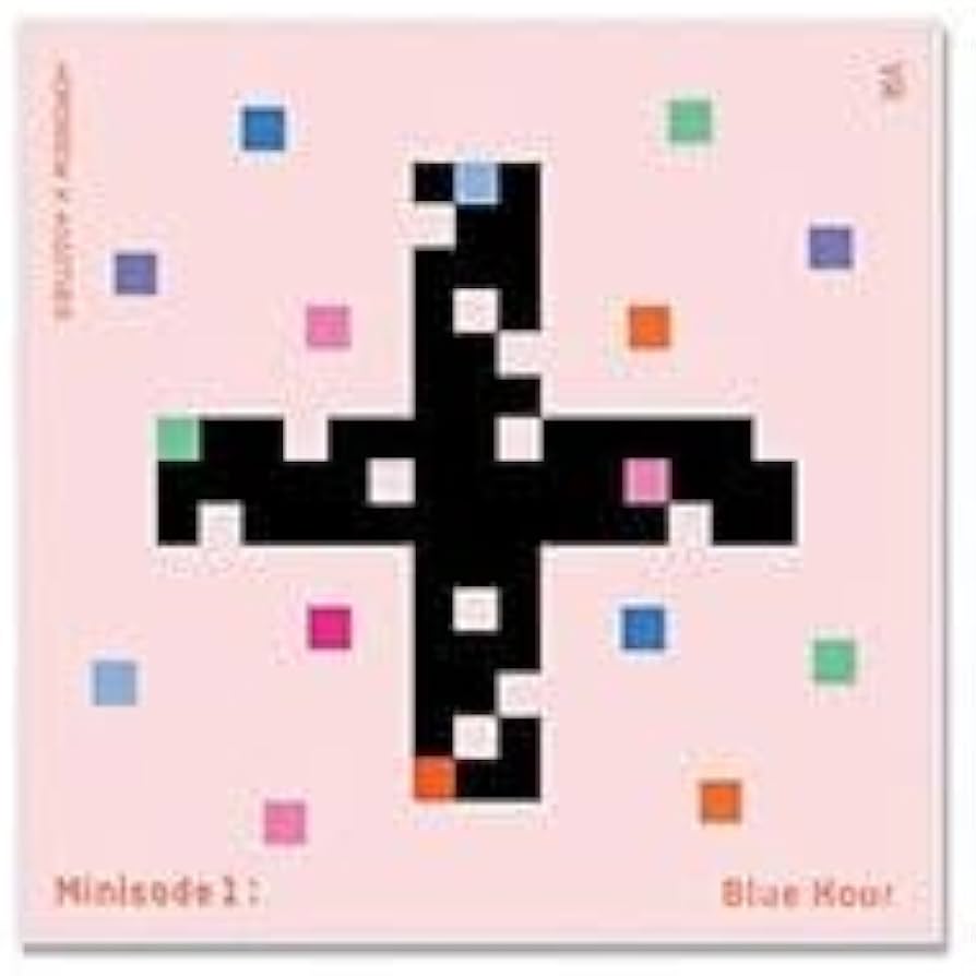 Amazon.com: TXT [MINISODE1 : BLUE HOUR] Album [VR] VER. 1p CD+128p