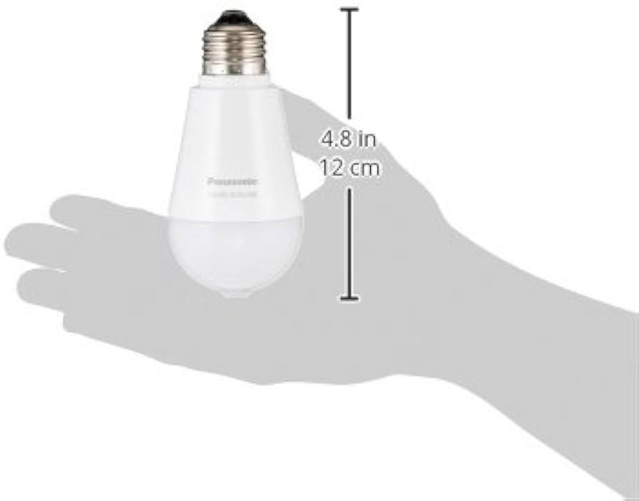 Amazon | パナソニック LED電球 E26口金 電球40形相当 電球色相当(5.0W