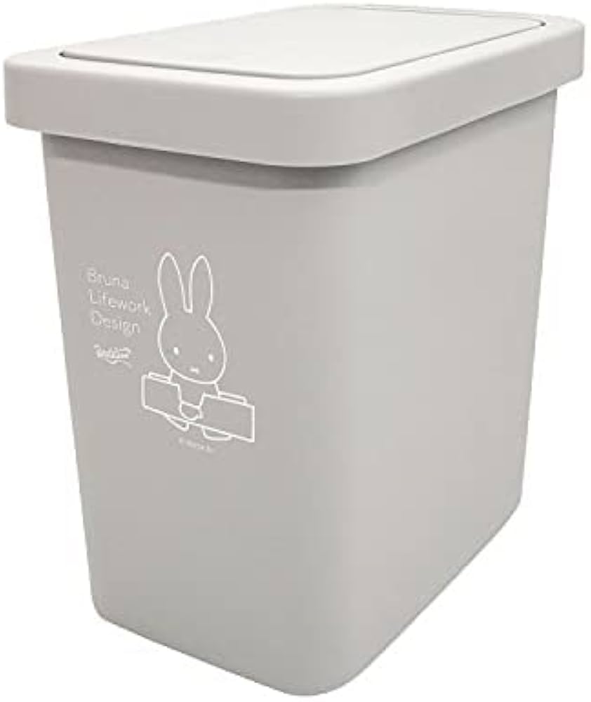 Amazon｜Bruna Lifework Designミッフィーフタ付ダストボックス