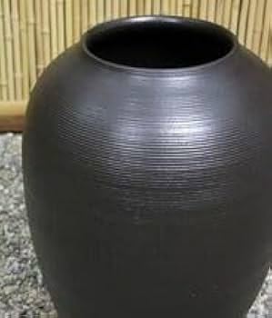 Amazon.co.jp: 大壺 傘立て 花入れ 陶器 大型 おしゃれ 信楽焼 傘入れ