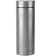 Amazon | TIANDLIFE チタン水筒 純チタン 魔法瓶 真空 二重構造 6時間