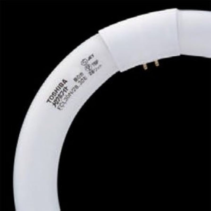 Amazon | 東芝 環形蛍光灯 《メロウホワイト》 20W 昼白色 FCL20N/18
