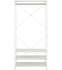 Amazon｜無印良品 スチールユニットシェルフ・スチール棚セット ライト