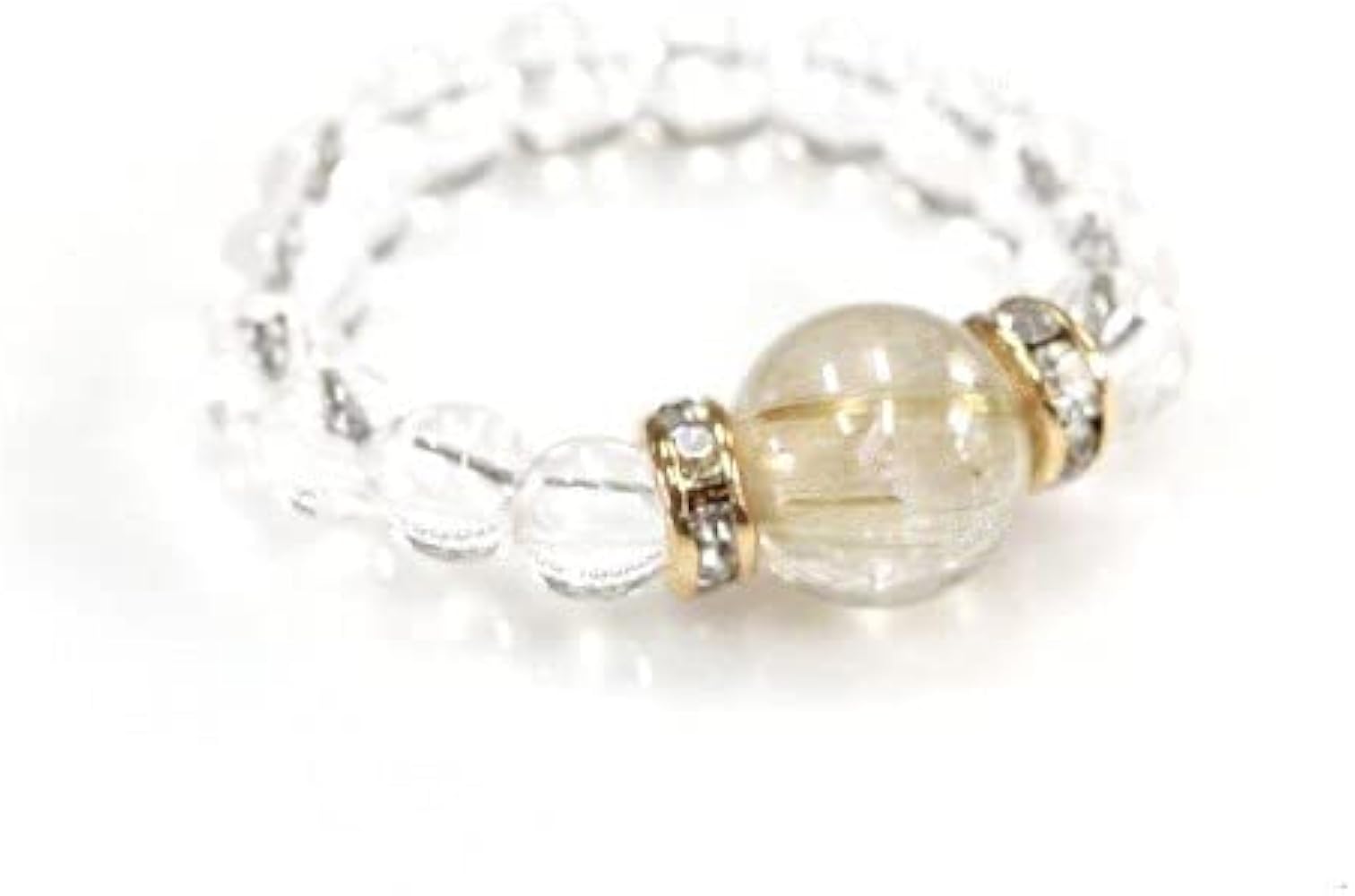 Amazon | ルチルクォーツ 指輪 リング ゴールドルチル 金運 天然石